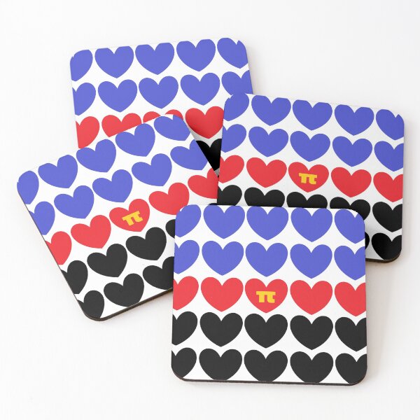 Item preview, Polyam Pride Hearts designed and sold by busygirl.