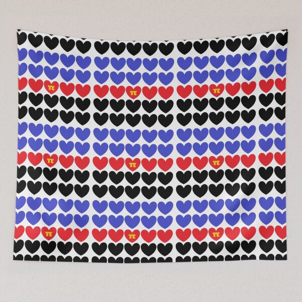 Item preview, Polyam Pride Hearts designed and sold by busygirl.