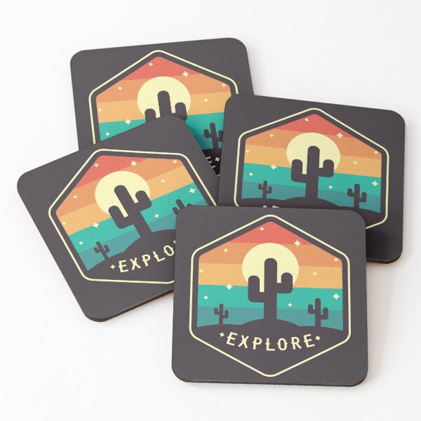 Item preview, Explore Desert Travel Shield designed and sold by TinyGinkgo.