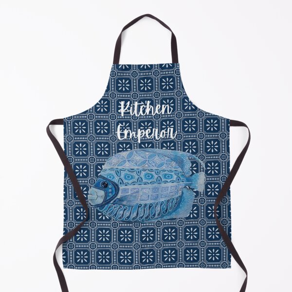 Item preview, Emperor Angelfish Square designed and sold by batikandesigns.