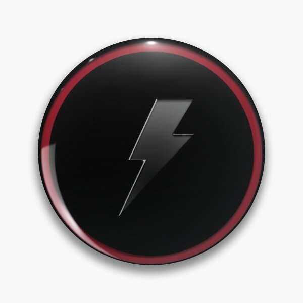 Item preview, Black Lightning Bolt Design  designed and sold by PixelDaze.