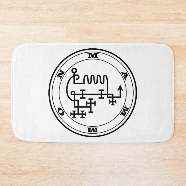 Item preview, Mammon demon black Sigil occult Magick Seal designed and sold by InfernalDesignZ.