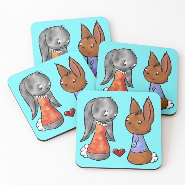 Item preview, Mother and Son Bunny designed and sold by LawsonFabrics.