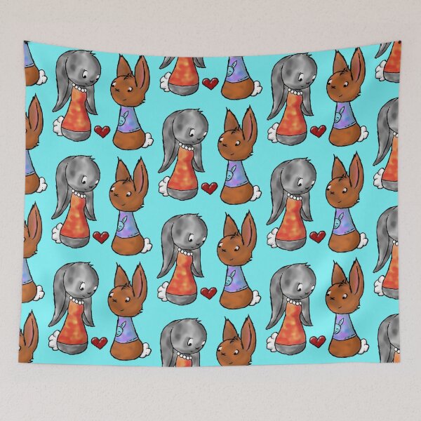 Item preview, Mother and Son Bunny designed and sold by LawsonFabrics.