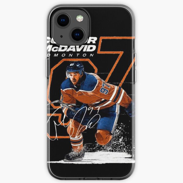 Connor McDavid pour les fans des Oilers d'Edmonton Coque souple iPhone