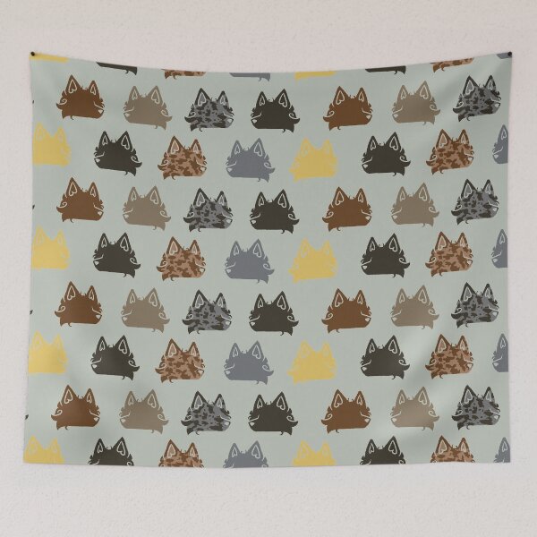 Item preview, Hungarian Mudi simplistic pattern designed and sold by Deadpaperbags.