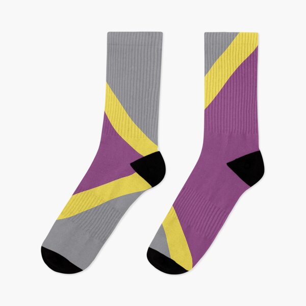 Item preview, Grey Yellow Purple X Shape Design Solid Colors 2021 Color of the Years and Accent Hue designed and sold by ColorOfTheYears.
