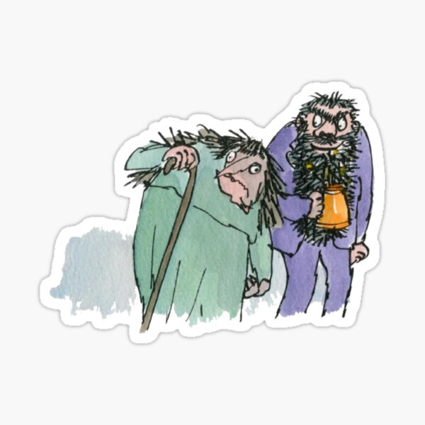 Roald Dahl The Twits Sticker