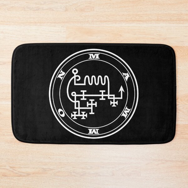 Item preview, Mammon demon white Sigil occult Magick Seal designed and sold by InfernalDesignZ.