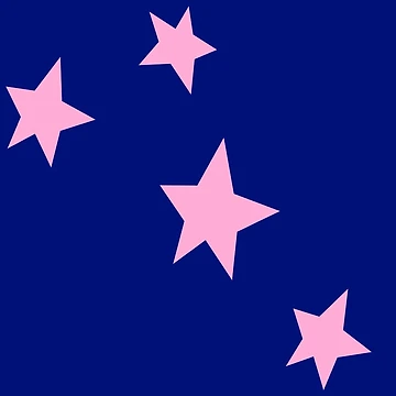 Artwork thumbnail, Pink Stars by PatternDivision