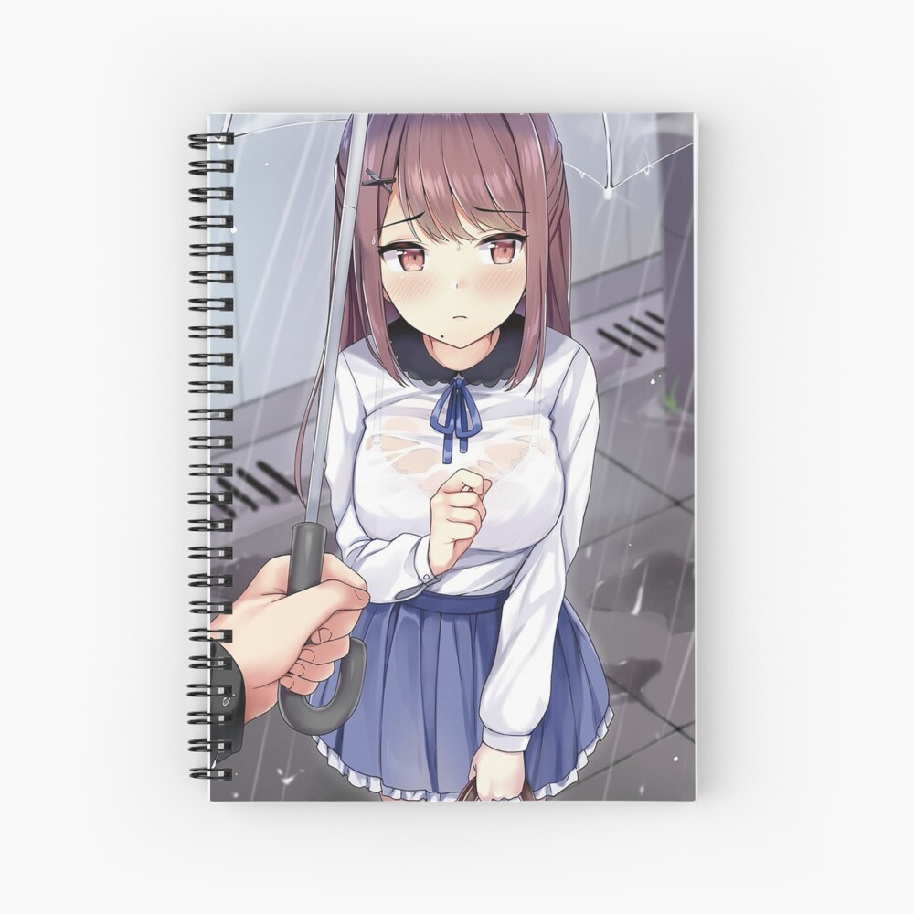 Anime Cute Girl Notebook Cute Anime Sexy Girl Spiral Bound Journal