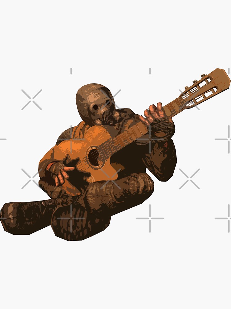 Thumbnail 3 von 3, Sticker, Gitarrenpirscher designt und verkauft von UrKomrade.