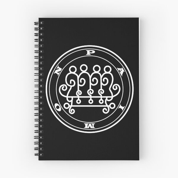 Item preview, Paimon demon King white Sigil occult Magick Seal designed and sold by InfernalDesignZ.