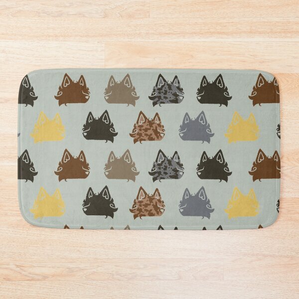 Item preview, Hungarian Mudi simplistic pattern designed and sold by Deadpaperbags.