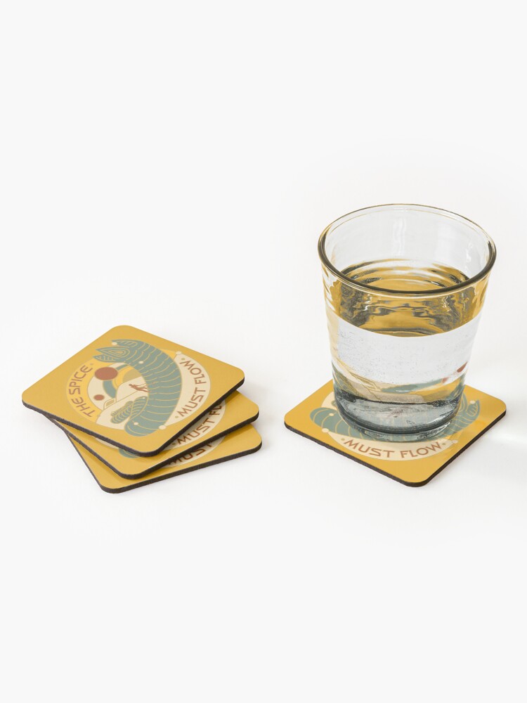 Alternate view of The Spice Must Flow Coasters (Set of 4)