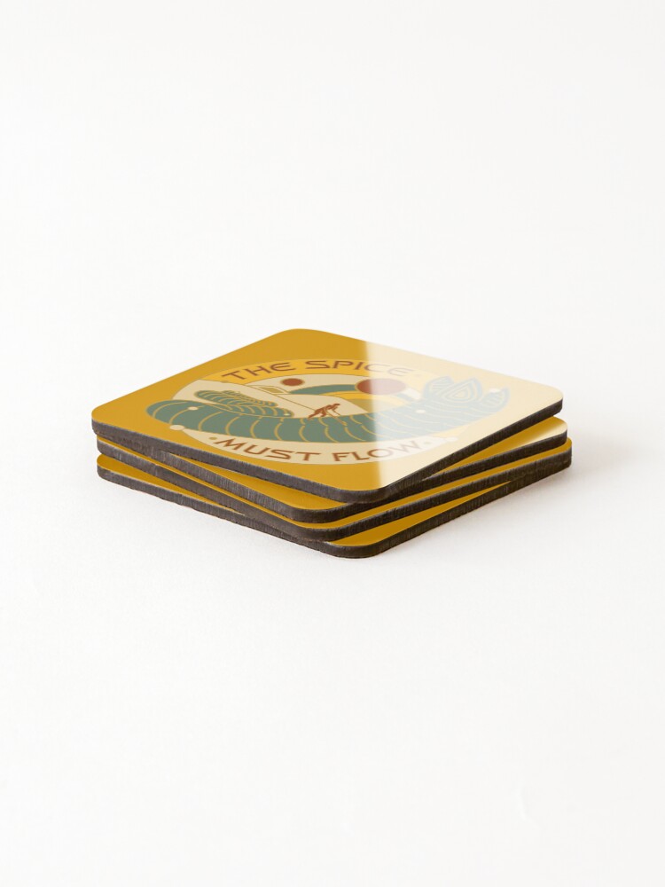 Alternate view of The Spice Must Flow Coasters (Set of 4)