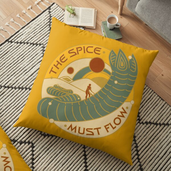 The Spice Must Flow Floor Pillow