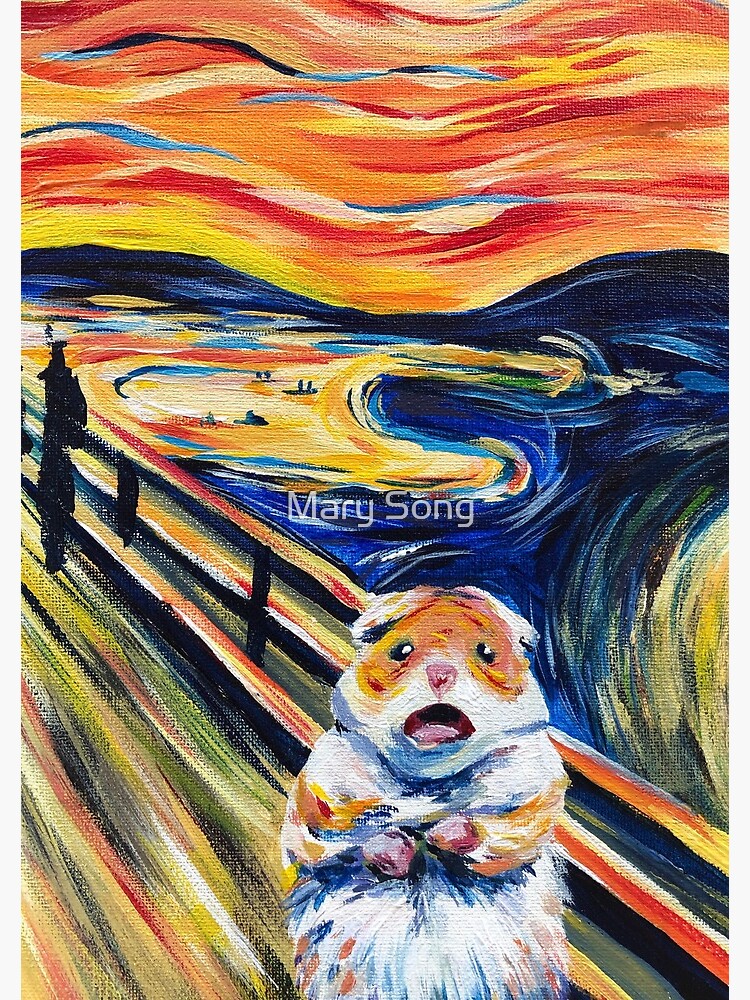 Thumbnail 3 of 3, Journal, The Screaming Hamster designed and sold by maryysong.