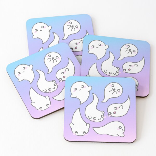 Item preview, Cute Ghosts (pastel) designed and sold by Miss Lunaria.