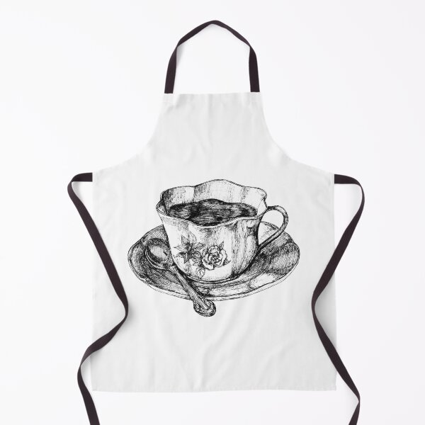Item preview, Vintage Tea Cup designed and sold by InkyArtStudio.