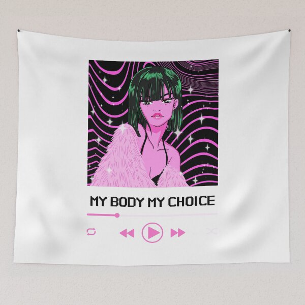 Item preview, My Body My Choice Birth Control Happy Women Day Misogyny designed and sold by KLINESTORE.