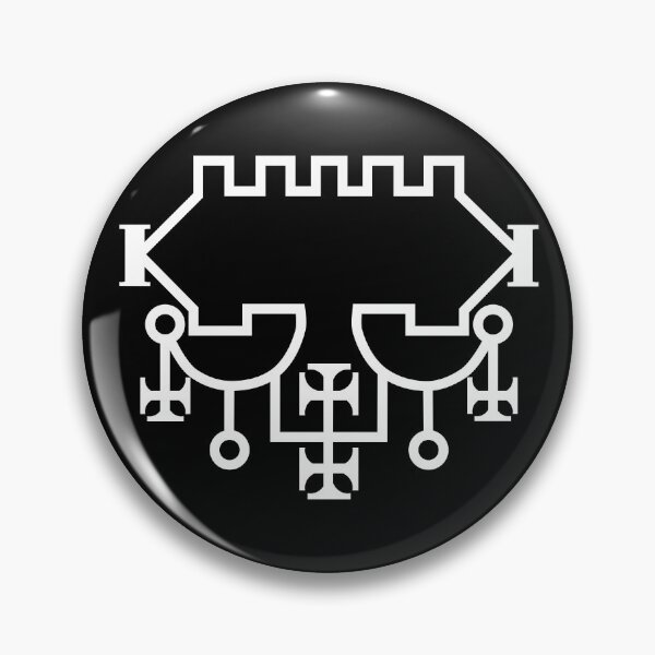 Item preview, Belial Demon King inner Sigil white occult Magick Seal designed and sold by InfernalDesignZ.