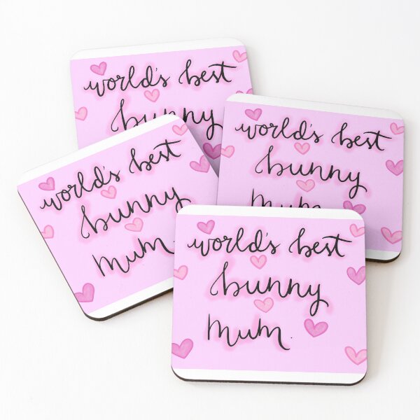 Item preview, World’s best bunny mum designed and sold by TheCosyFruitbat.