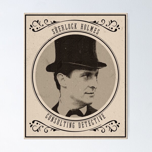 Item preview, Sherlock Holmes Jeremy Brett - Vintage Poster designed and sold by imageren.
