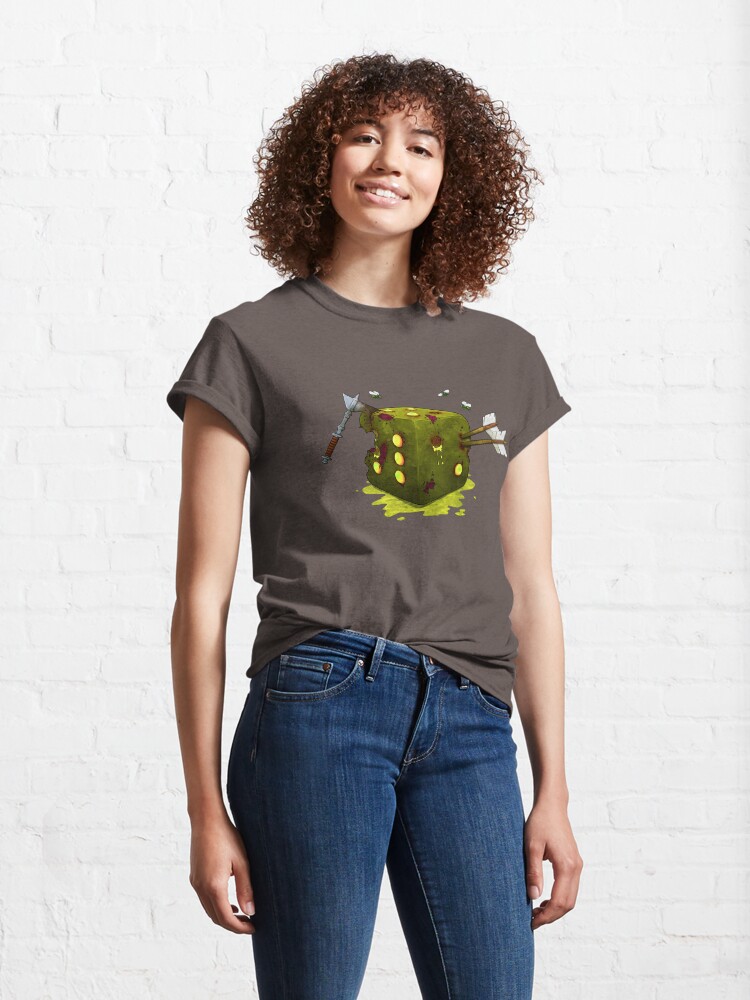 Alternate view of D6 Zombie Classic T-Shirt