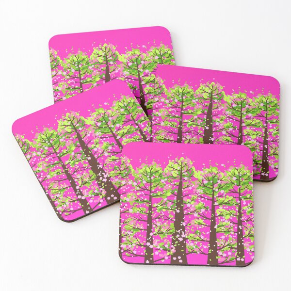 Item preview, Pink Forest designed and sold by chloeandniko.
