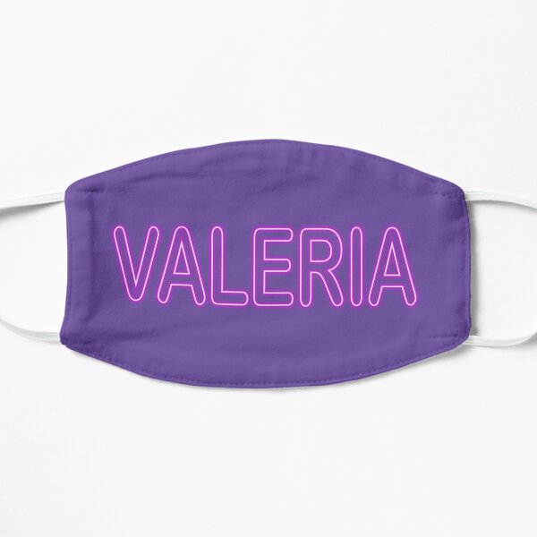 Mascarilla «Mi nombre es valeria» de DDFFA | Redbubble