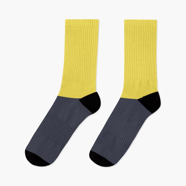 Item preview, Yellow and Navy Horizontal Line Solid Colors 2021 Color of the Year Illuminating and Blue Night designed and sold by ColorOfTheYears.