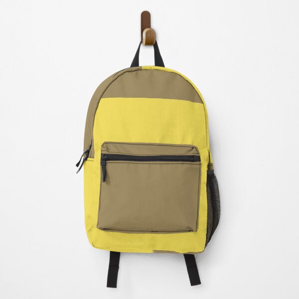 Item preview, Yellow and Brown Horizontal Line Solid Colors 2021 Color of the Year Illuminating and Fennel Seed designed and sold by ColorOfTheYears.