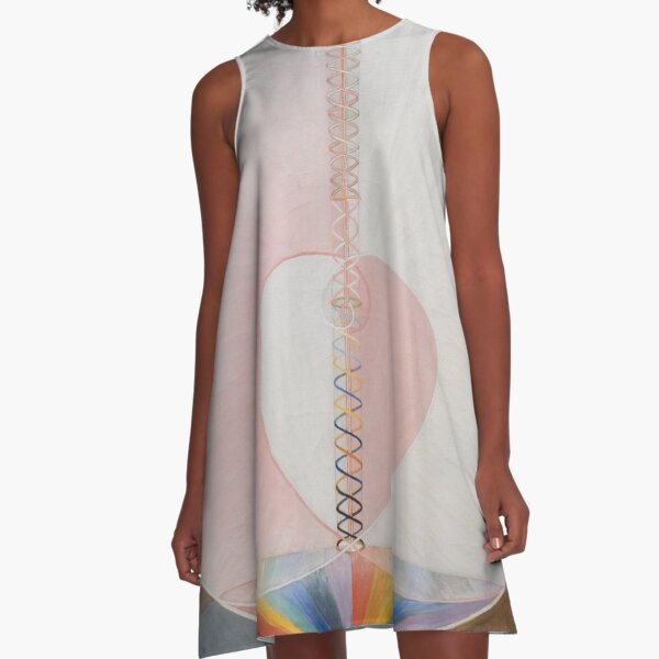 Group IXUW, No. 25, The Dove, No. 1, 1915 A-Line Dress