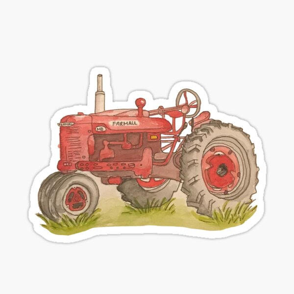 Sticker Traktor Lohnunternehmen Agrar