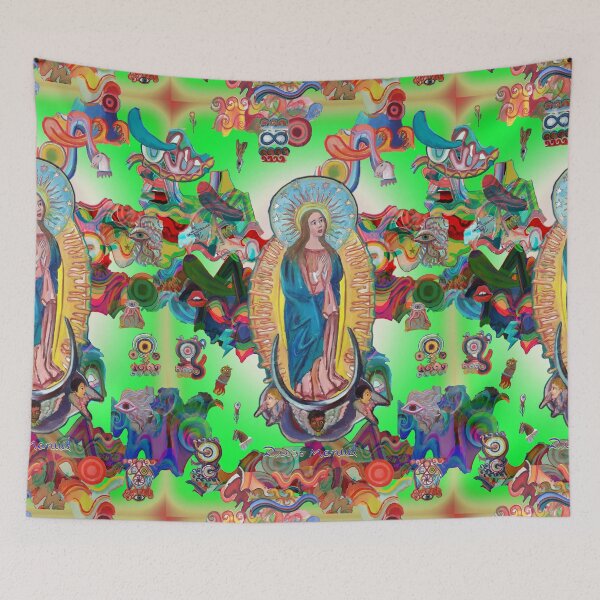 Item preview, Our Lady of Miracles and graffitis designed and sold by Diego Manuel Rodriguez.
