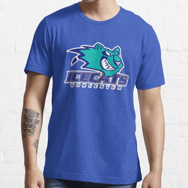 WORCESTER ICECATS DEFUNCT VINTAGE SHIRT AND STICKER  Essential T-Shirt