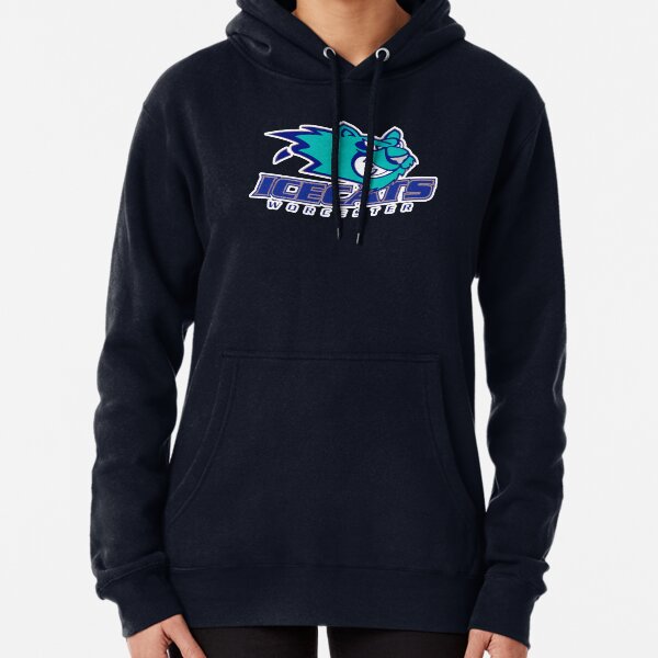 Item preview, THE WORCESTER ICECATS HOCKEY STICKER AND SHIRT  designed and sold by HockeyGoals.