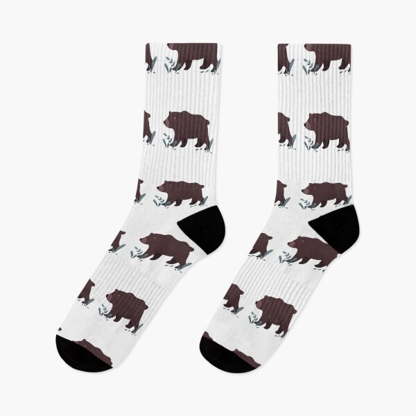 Item preview, Bear walking in the grass designed and sold by Murphy-Moo.