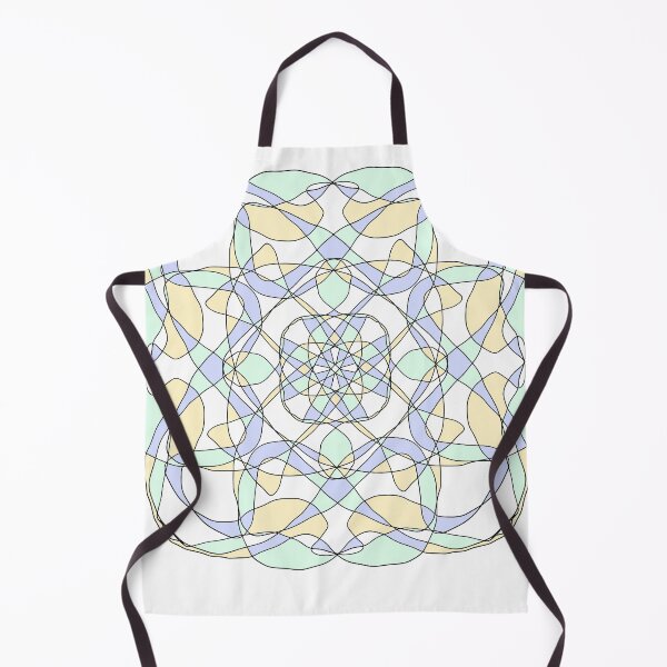 Item preview, Geometric green, yellow, and purple design. designed and sold by PaintingsByKF.