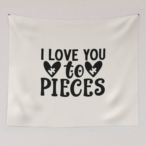 Item preview, I love you to pieces designed and sold by missmarylin.