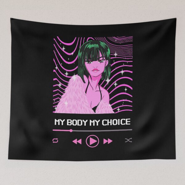 Item preview, My Body My Choice Birth Control Happy Women Day Misogyny designed and sold by KLINESTORE.