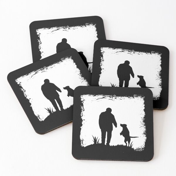 Item preview, A Man With His Dog And Best Friend I Love Dogs designed and sold by Paulina Vanlife.