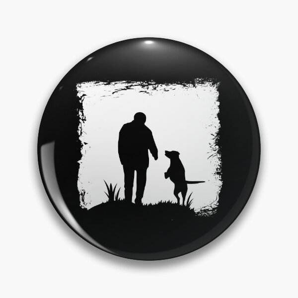Item preview, A Man With His Dog And Best Friend I Love Dogs designed and sold by Paulina Vanlife.