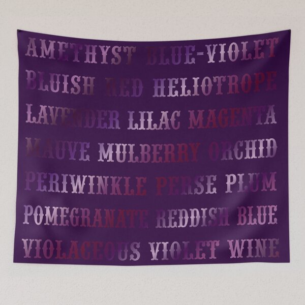 Item preview, Words Of Purple designed and sold by O Grimley.
