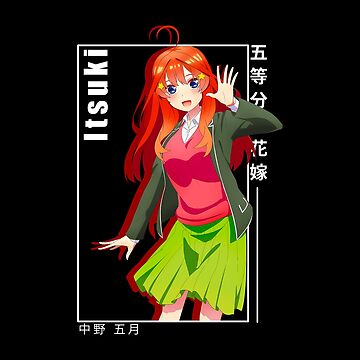 Itsuki nakano - 5 toubun no hanayome Sticker for Sale by ice-man7