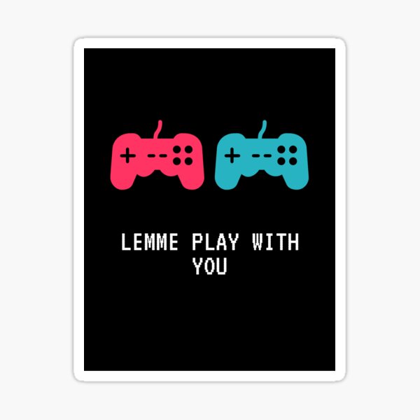 Will You Be My Player 2 - Gamer Couple - Sticker