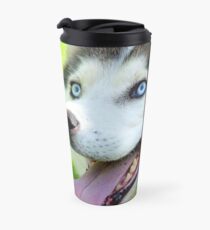Micky Blue Eyes -Siberian Husky Dog - NZ Travel Mug
