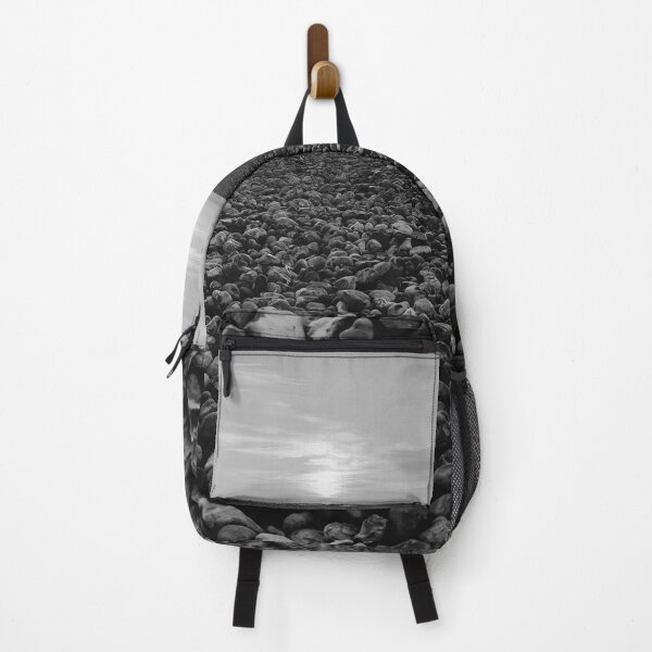 Item preview, Beach stones sunset in black and white designed and sold by Emma Amies.