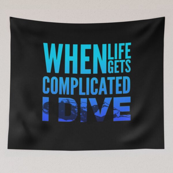 Item preview, Diving Quotes designed and sold by loveoceanair.